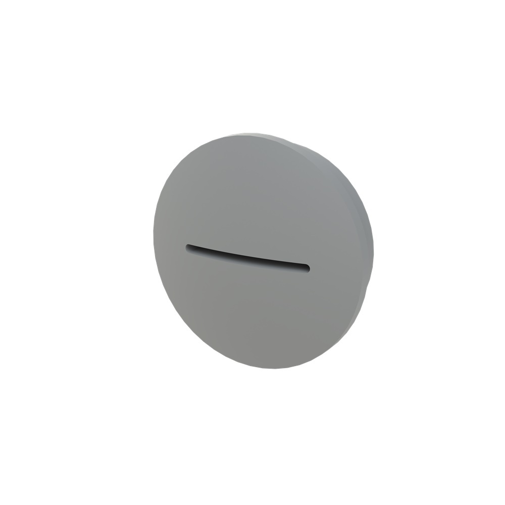 Tappo chiusura M32 PA6 grigio protezione isolamento impianti elettrici