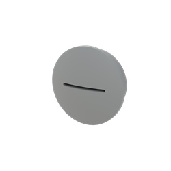 Tappo chiusura M32 PA6 grigio protezione isolamento impianti elettrici