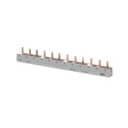 Busbar BS9 3 fasi 12 poli 60A 10 mm² per interruttori SN201