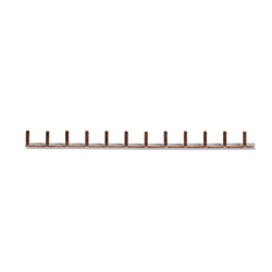 Busbar BS9 1 fase 12 morsetti 60A 10mm² per interruttori SN201 MCB