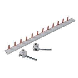 Busbar BS9 1 fase 12 poli 60A 10 mm² per interruttori SN201 MCB