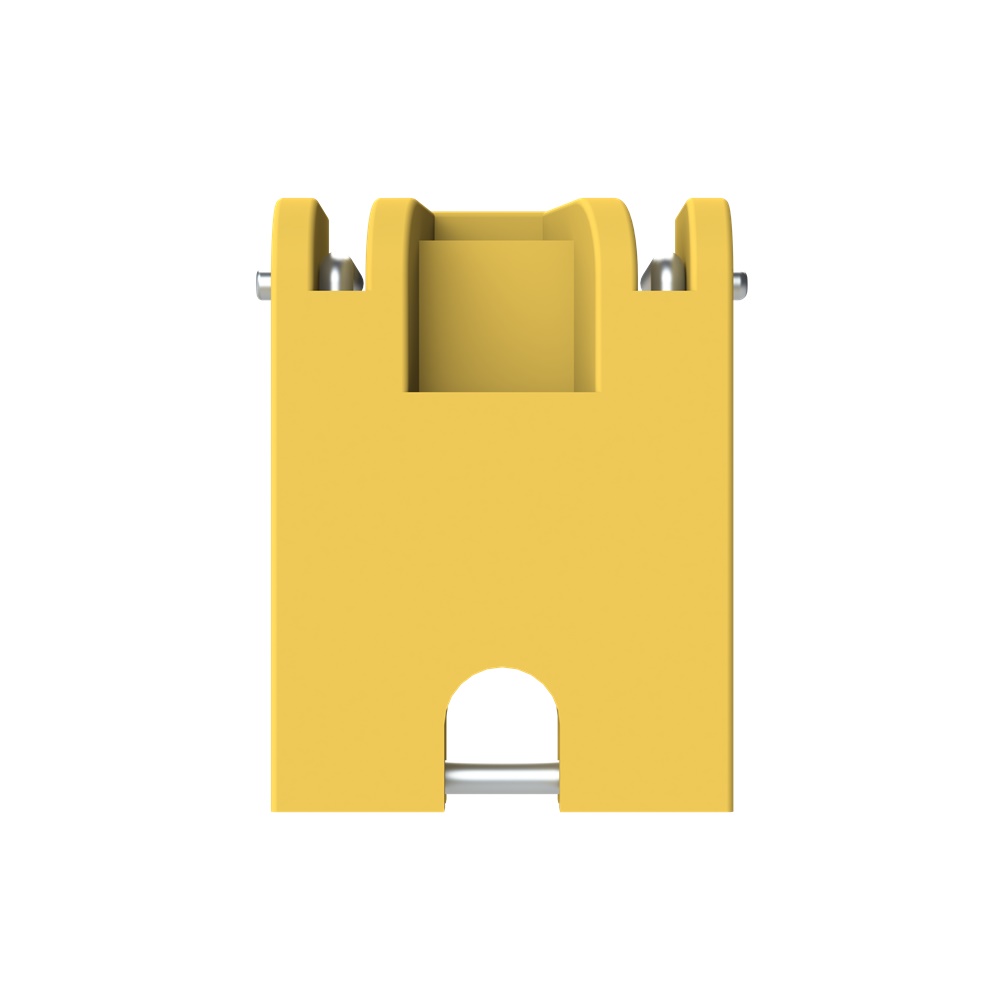 Blocco meccanico SA 1 dispositivo di sicurezza con adattatore per lucchetto sezione 3mm uso industriale