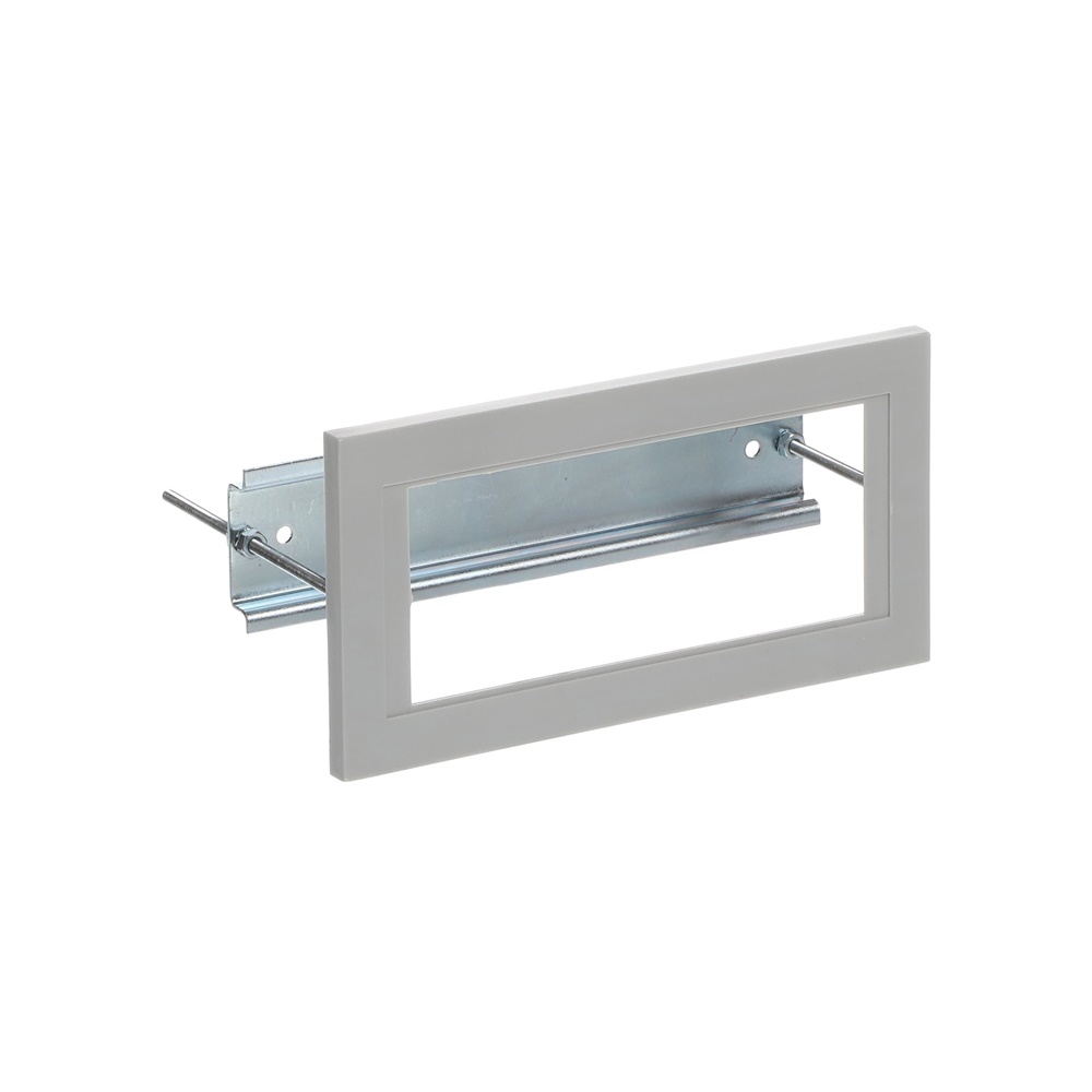 Flangia retroquadro 6 moduli IP40 per fissaggio schede ELKU 934 2
