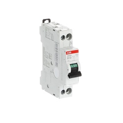Interruttore Automatico Miniatura SN201 1P+N 10A B 230V Protezione Sovraccarico Cortocircuito