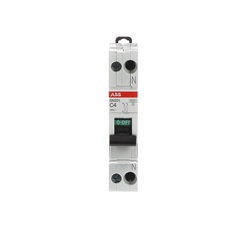 Interruttore automatico magnetotermico SN201 1P+N 4A tipo C 6kA 230V protezione circuiti