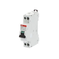 Interruttore automatico modulare SN201M 1P+N 16A curva C 10kA 230V protezione circuiti