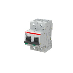 Interruttore automatico bipolare S802S-C63 63A C63 protezione sovraccarico e corto circuito uso residenziale commerciale industriale
