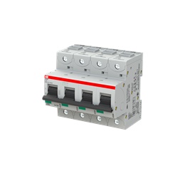 Interruttore automatico S804S-C10 4 poli 10A C-characteristic 50kA uso residenziale industriale