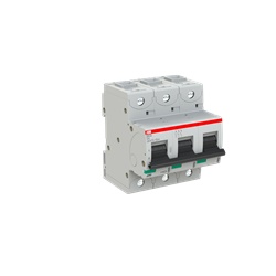 Interruttore automatico 3 poli D-Characteristic 40A limitazione corrente uso residenziale industriale