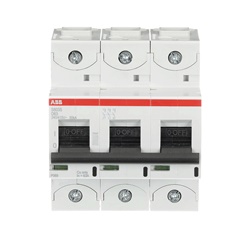Interruttore automatico S803S-D63 3 poli 63A D-Characteristic uso residenziale industriale