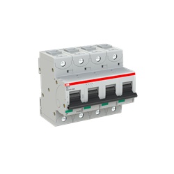 Interruttore automatico 4 poli C25 25A 36kA alta prestazione uso residenziale industriale