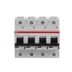 Interruttore Automatico 4 Poli C63 63A Alta Prestazione Limitatore Corrente 36kA Uso Residenziale Commerciale Industriale