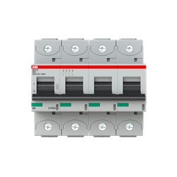 Interruttore automatico 4 poli 50A D-Characteristic protezione sovraccarico e corto circuito uso residenziale industriale
