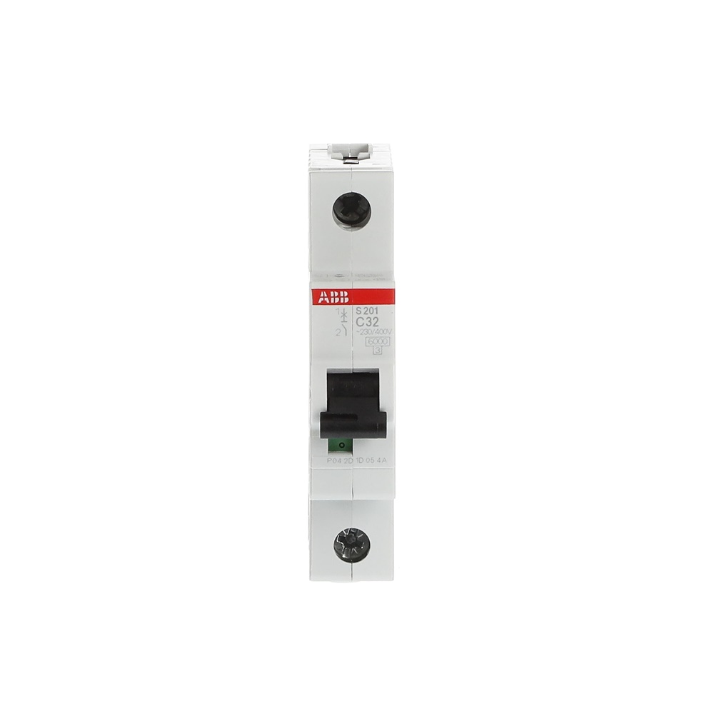 Interruttore Automatico Miniatura S200 1P 32A Curva C 6kA per Uso Residenziale e Industriale