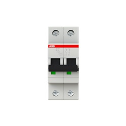Interruttore Automatico Miniatura S200 2P 6A B 6kA per Uso Residenziale e Industriale
