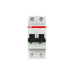 Interruttore Automatico Miniatura S200 2P 10A B 6kA per Impianti Residenziali e Industriali