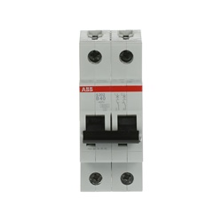 Interruttore Automatico Miniatura S200 2P 40A B 6kA per Uso Residenziale e Industriale