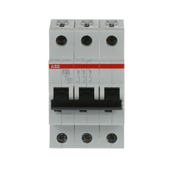 Interruttore Automatico Miniatura S200 3P 40A Curva C 6kA AC uso residenziale e industriale
