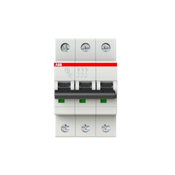 Interruttore Automatico Miniatura S200 3P 0,5A Caratteristica C 6kA Uso Residenziale Industriale
