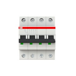 Interruttore Automatico Miniatura S200 4P 0,5A C 6kA Uso Residenziale e Industriale