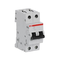 Interruttore automatico modulare S200 2P 16A D 6kA protezione impianti residenziali commerciali