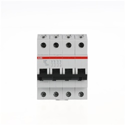 Interruttore Automatico Miniatura S200 4P 2A D 6kA Uso Residenziale Commerciale Industriale