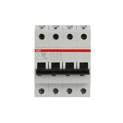 Interruttore Automatico Miniatura S200 4P 10A D 6kA Uso Residenziale Commerciale Industriale