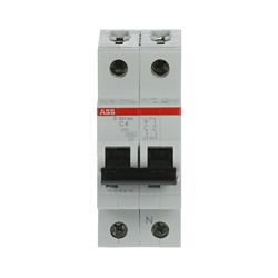 Mini interruttore automatico S200 1P+N 4A caratteristica C capacità 6kA uso residenziale e industriale