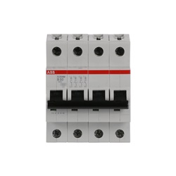 Interruttore Automatico Miniatura S200M 4P 50A B 10kA Uso Residenziale Commerciale Industriale