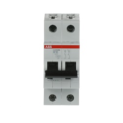 Interruttore Automatico Miniatura S200M 2P 10A B 10kA Uso Residenziale Industriale