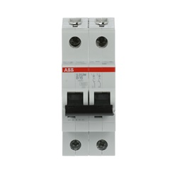 Interruttore Automatico Miniatura S200M 2P 16A Curva B 10kA AC uso residenziale e industriale
