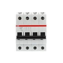Interruttore Automatico Miniature Circuit Breaker S200M 4P 25A B 10kA AC uso residenziale commerciale industriale