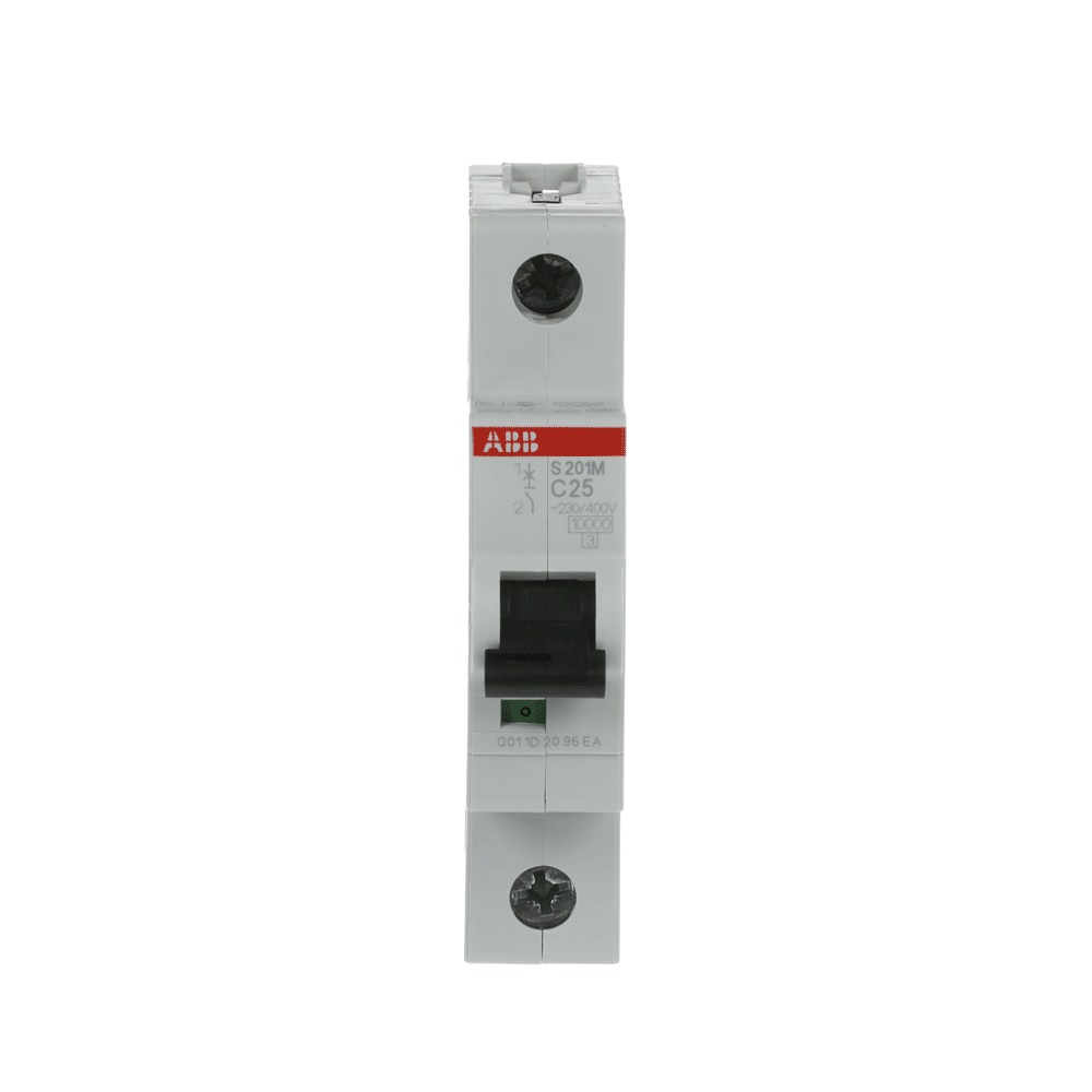 Interruttore automatico Miniature Circuit Breaker S200M 1P 25A C 10kA uso residenziale industriale