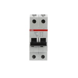 Interruttore automatico compatto S200M 2 poli 3A caratteristica C 10kA uso residenziale e industriale