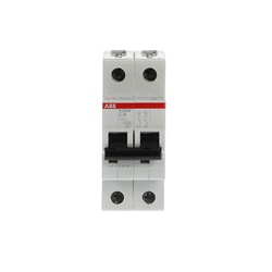 Interruttore automatico Miniature Circuit Breaker S200M 2P 8A caratteristica C uso residenziale e industriale
