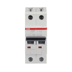Interruttore automatico S200M 2P 10A C 10kA protezione sovraccarico cortocircuito residenziale commerciale industriale