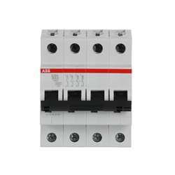 Interruttore Automatico Miniatura S200 4P 63A Tipo B 6kA AC Uso Industriale e Residenziale