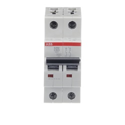 Mini interruttore automatico S200 2P 63A caratteristica C protezione sovraccarichi e cortocircuiti per uso residenziale e industriale