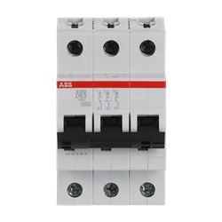 Interruttore automatico Miniatura S200 3P 63A D 6kA impiego residenziale commerciale industriale