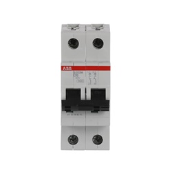 Interruttore automatico compatto S200M 2 poli 6 A caratteristica D uso residenziale commerciale industriale