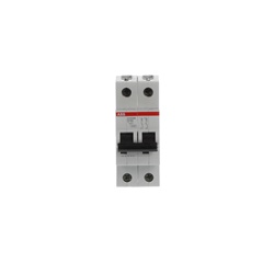 Interruttore automatico miniature S200M 2 poli 10 A caratteristica D 10 kA uso residenziale commerciale industriale