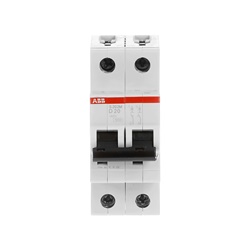 Interruttore Automatico Miniatura S200M 2P 20A D 10kA Uso Residenziale e Industriale