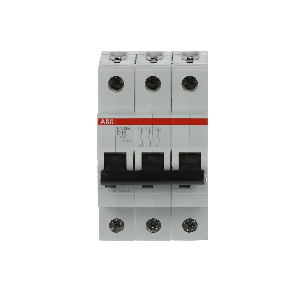 Interruttore Automatico Miniature Circuit Breaker S200M 3P 16A Caratteristica D Uso Residenziale Commerciale Industriale
