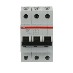 Interruttore automatico Miniature Circuit Breaker S200M 3 poli 25A caratteristica D 10kA uso residenziale industriale