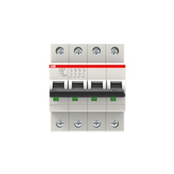 Interruttore Automatico Miniatura S200M 4P 40A Tipo D 10kA Uso Industriale e Civile