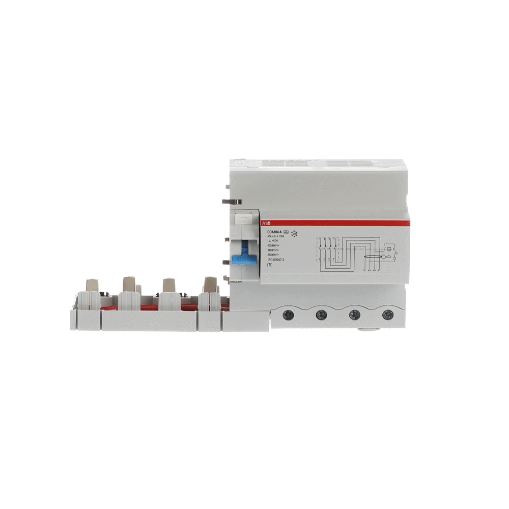 Blocco differenziale DDA804 A 100A 300mA protezione impianti residenziali industriali
