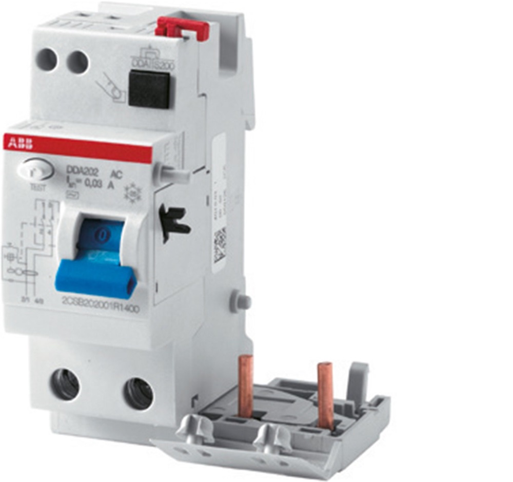 Blocco differenziale per interruttore S200 AC 25A 10mA