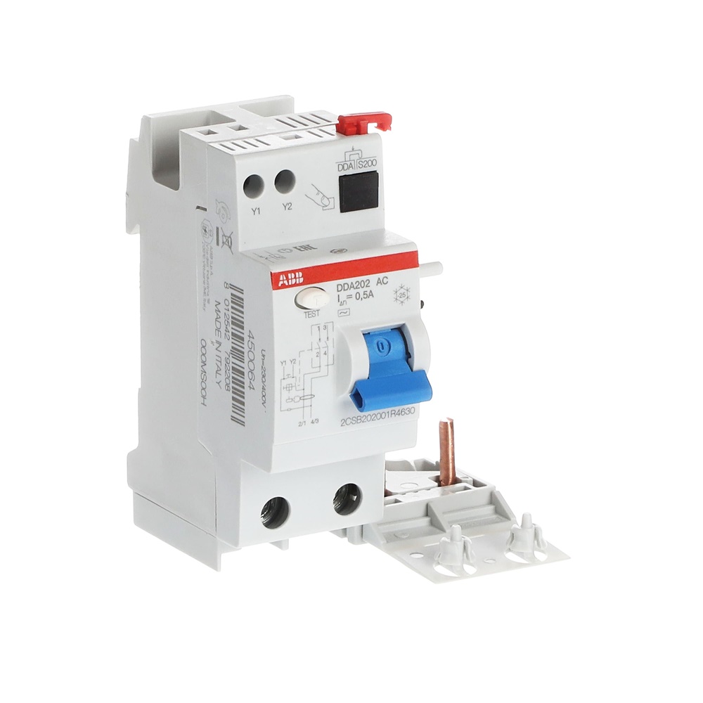 Blocco differenziale DDA202 AC 63A 500mA protezione residenziale commerciale industriale