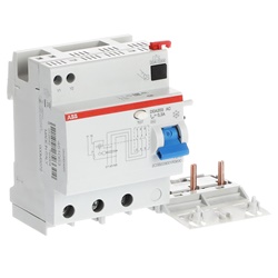 Blocco differenziale DDA203 AC 63A 300mA protezione residua residenziale commerciale industriale