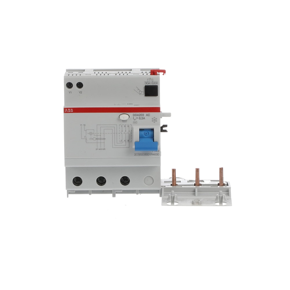 Blocco differenziale DDA203 AC 63A 500mA protezione residenziale commerciale industriale